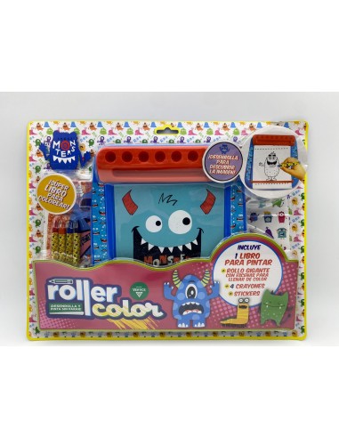 BLISTER ROLLER COLOR - CRAZY MONSTERS