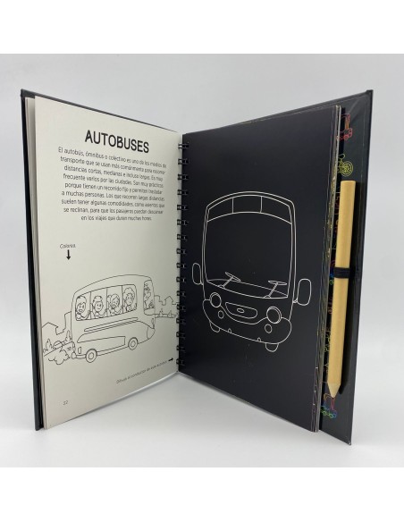 RASPA, DESCUBRE Y DIBUJA: VAMOS A PASEAR