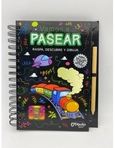 RASPA, DESCUBRE Y DIBUJA: VAMOS A PASEAR