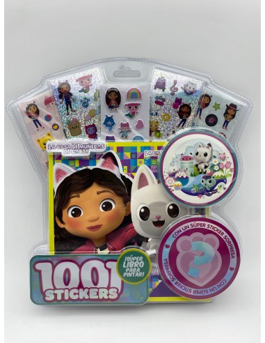 BLISTER 1001 STICKERS - GABBY DOLL HOUSE