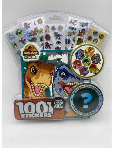 BLISTER 1001 STICKERS - JURASSIC WORLD