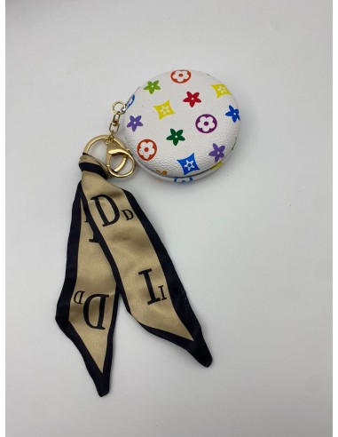 LLAVERO CON DOBLE ESPEJO Y LAZO