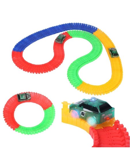 PISTA DE AUTO 228 PIEZAS