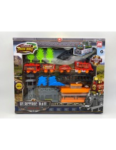 PISTA DE TREN CON ACCESORIOS
