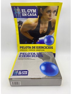 GYM EN CASA - PELOTA DE 30 CM