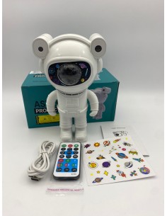 PROYECTOR ASTRONAUTA + PARLANTE BT S/B