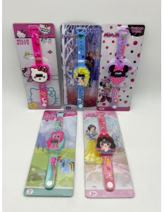 RELOJ DIGITAL NIÑA - PERSONAJES SURTIDOS