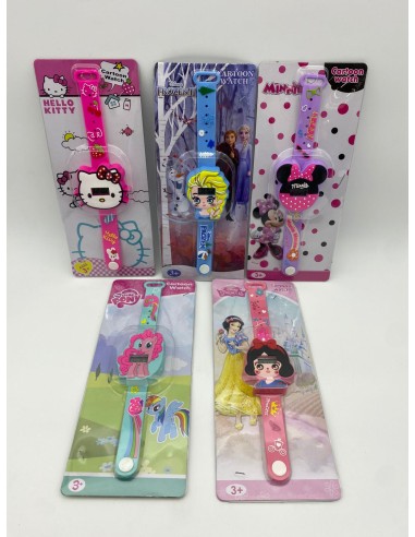 RELOJ DIGITAL NIÑA - PERSONAJES SURTIDOS