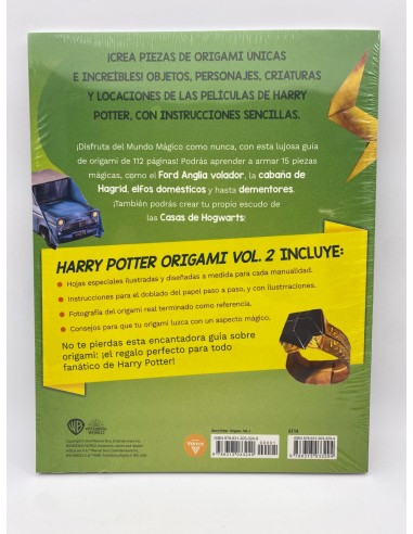 LIBRO HARRY POTTER - ORIGAMI VOL 2