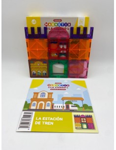 COLECCION MAGNETIX -BLOQUES DIDACTICOS (LA ESTACION DE TREN)