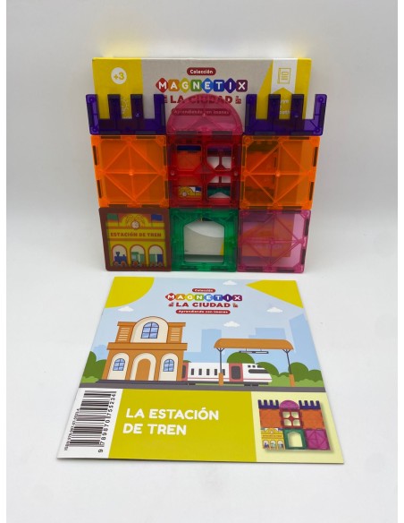 COLECCION MAGNETIX -BLOQUES DIDACTICOS (LA ESTACION DE TREN)