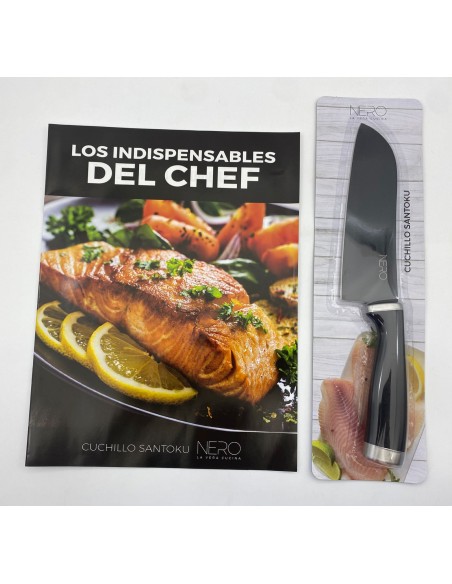 CUCHILLO INDISPENSABLE DEL CHEF NERO - SANTOKU