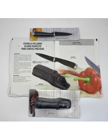 CUCHILLO INDISPENSABLE DEL CHEF NERO - PELADOR...