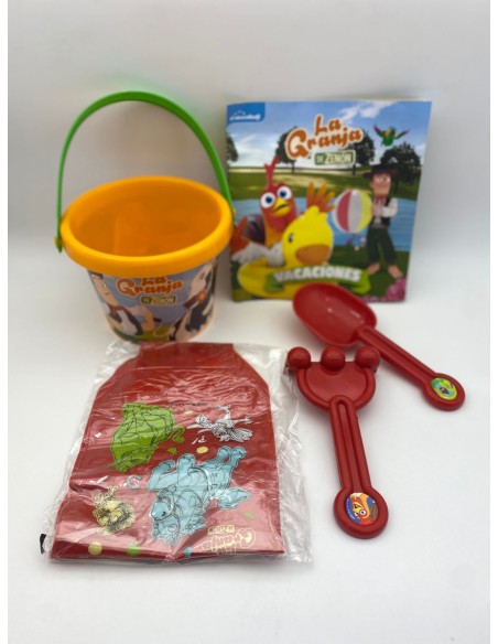 KIT DE VERANO LA GRANJA DE ZENON CON ACCESORIOS.