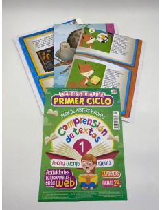 MAESTRA DE PRIMER CICLO - PACK DE POSTERS Y FICHAS