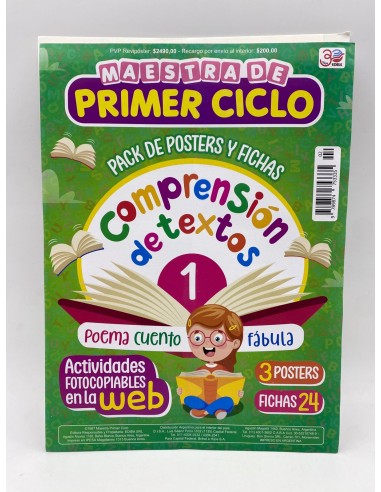 MAESTRA DE PRIMER CICLO - PACK DE POSTERS Y FICHAS