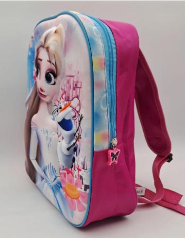 MOCHILA 3D CON 1 CIERRE DE 12 PULGADAS - FROZEN.