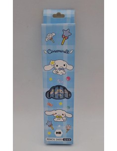 LAPICES NEGROS X 12 UNIDADES - CINNAMOROLL