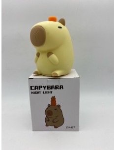 LAMPARA VELADOR SILICONA CAPIBARA