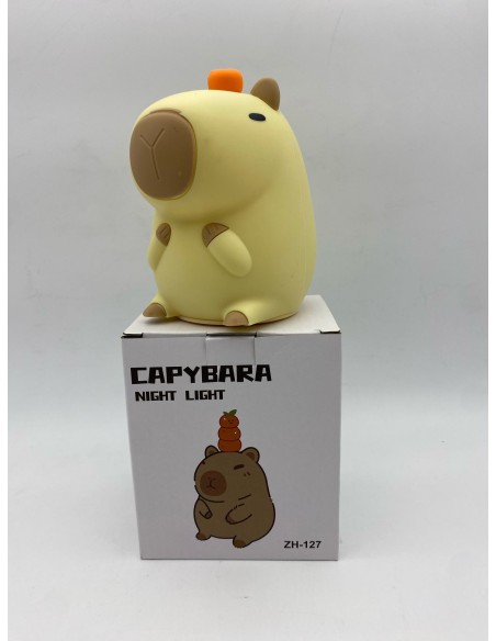 LAMPARA VELADOR SILICONA CAPIBARA