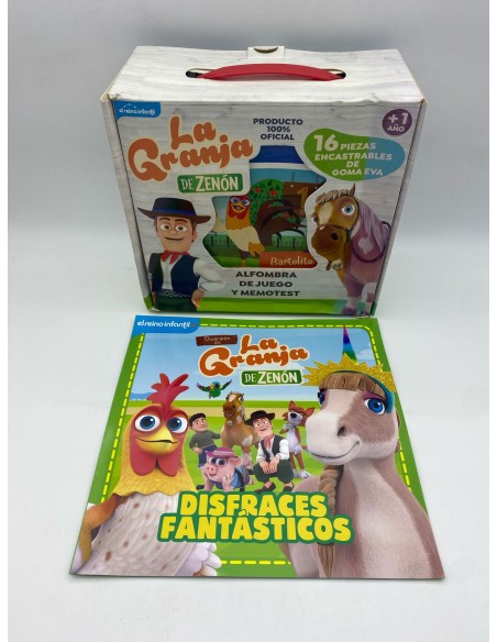 LA GRANJA DE ZENON ALFOMBRA DE JUEGO MEMO TEST