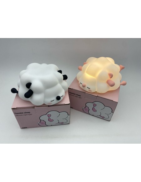 LAMPARA VELADOR SILICONA NUBE