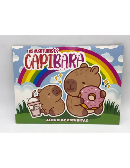 ALBUM DE FIGURITAS AVENTURAS DE CAPIBARA