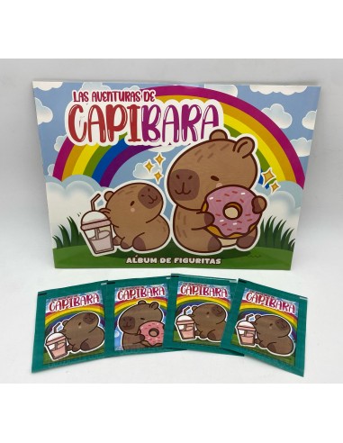 ALBUM DE FIGURITAS AVENTURAS DE CAPIBARA