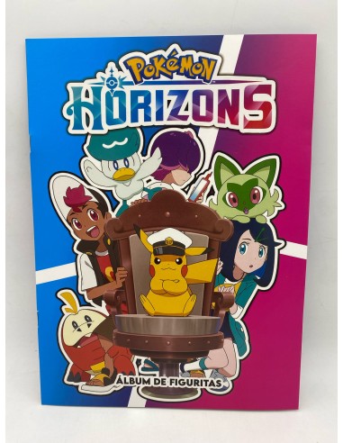 ALBUM DE FIGURITAS POKEMON HORIZONS.
