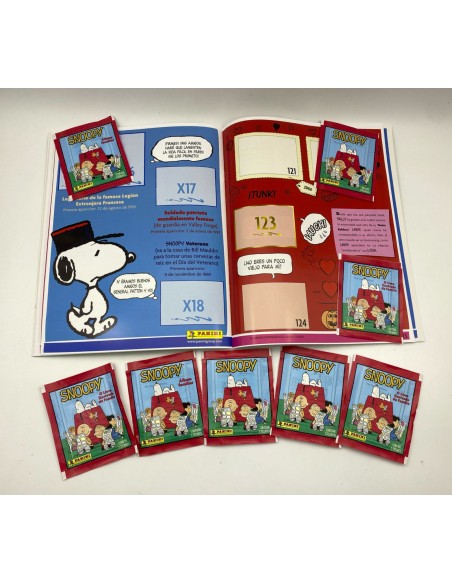ALBUM SNOOPY 75 ANIVERSARIO.