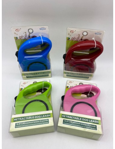 CORREA EXTENSIBLE MASCOTAS 5M.