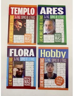 SOPA DE LETRAS DE 32 PAGINAS (14X20)