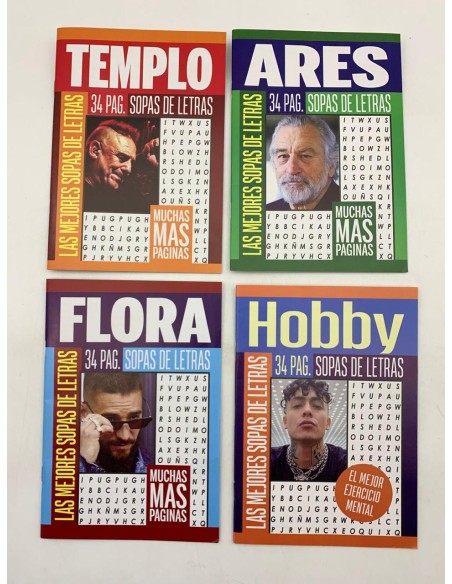 SOPA DE LETRAS DE 32 PAGINAS (14X20)