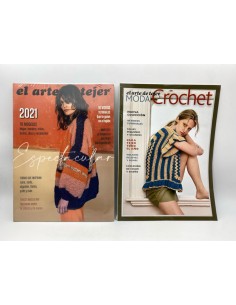 LIBRO DE BORDADO-CROCHET-ARTE DE TEJER (SURTIDOS)