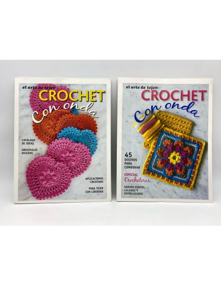 LIBRO DE BORDADO-CROCHET-ARTE DE TEJER (SURTIDOS)