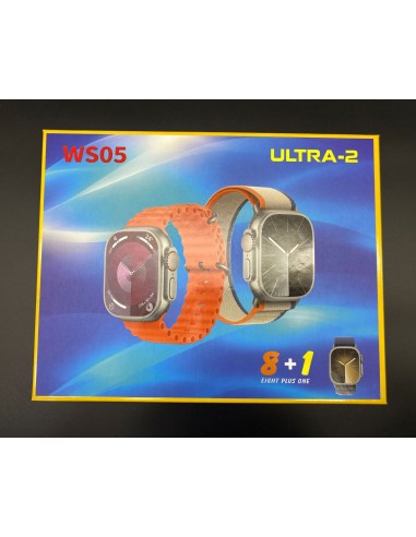 SET SMARTWATCH + FUNDA + 7 MALLAS