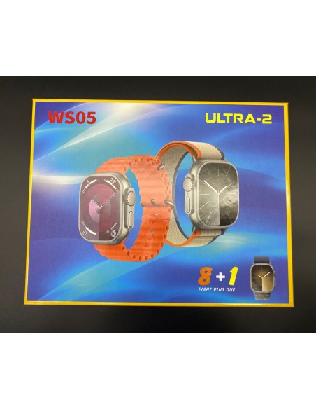 SET SMARTWATCH + FUNDA + 7 MALLAS