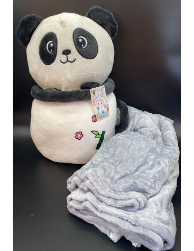 PELUCHE CON MANTA COLCHA.