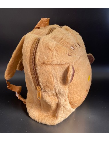 MOCHILA PELUCHE CAPIBARA (25X20CM).