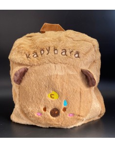 MOCHILA PELUCHE CAPIBARA (25X20CM).