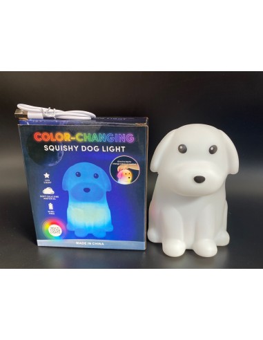 LAMPARA SILICONA PERRITO.