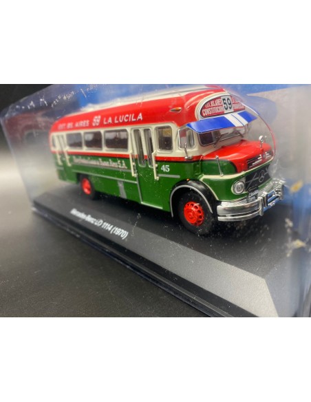 AUTOS INOLVIDABLES ARGENTINO - COLECTIVO MERCEDES BENZ 1970 - LA LUCILA N°59