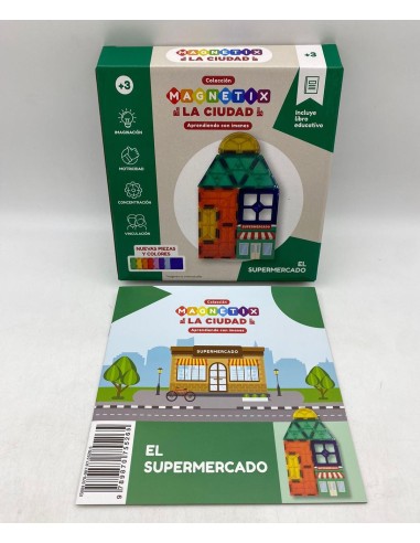 COLECCION MAGNETIX -BLOQUES DIDACTICOS (EL SUPERMERCADO)