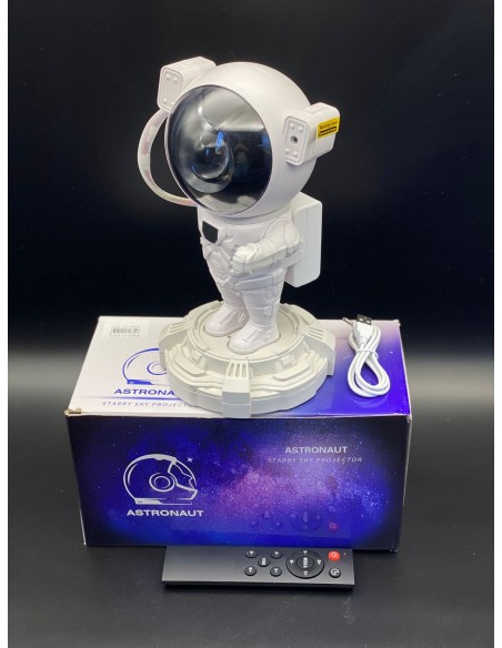 PARLANTE BT + PROYECTOR ASTRONAUTA