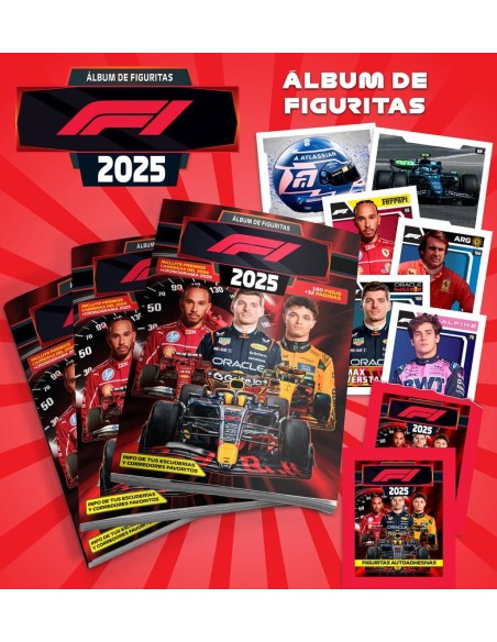 ALBUM DE FIGURITAS F1