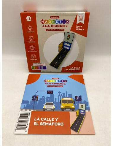 COLECCION MAGNETIX -BLOQUES DIDACTICOS (LA CALLE Y EL SEMAFORO )