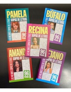 SOPA DE LETRAS 96 PAGINA (14X20CM) - SURTIDAS