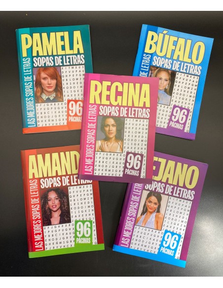 SOPA DE LETRAS 96 PAGINA (14X20CM) - SURTIDAS