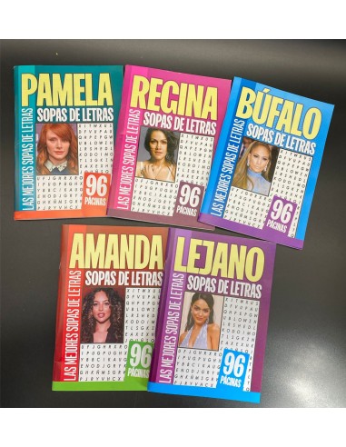 SOPA DE LETRAS 96 PAGINA (14X20CM) - SURTIDAS