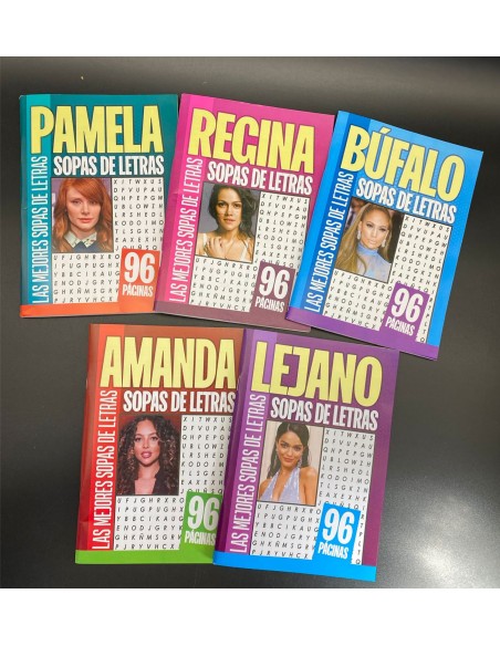 SOPA DE LETRAS 96 PAGINA (14X20CM) - SURTIDAS